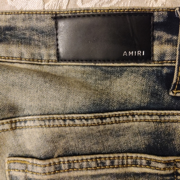 Amiri jeans perfect condition price negotiatable. Dropping price for one day 700 - Picture 2 of 9
